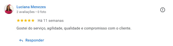 Avaliação Google - Luciana Menezes